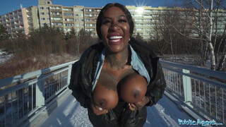 Josy Black: A lush black milf who swallows men