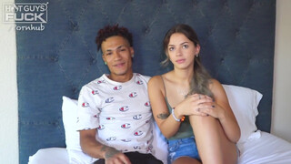Hot Spanish lovers furious in bed