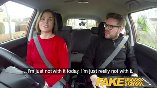 The sexy virgin student and the hard instructor: The lush driving lessons