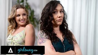 Feldühödött milf Sinn Sage félreérti a gyönyörű szomszéd Charlie Forde csábító közeledéseit