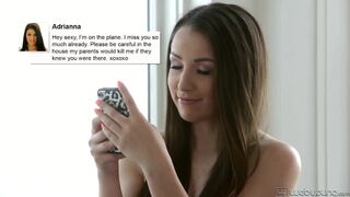 Aidra Fox és Lola Foxx forró tini leszbikus játszmája