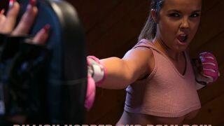 Dillion Harper vadvad leszbikus boksz edzése romival