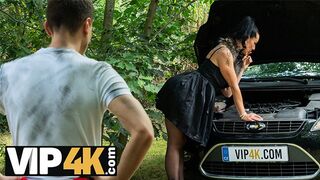 Texas Patti vadul élvezi a hatalmas faszt az erdőben