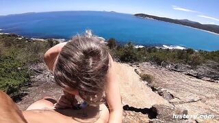 Szenvedélyes olasz páros forró kalandja a lenyűgöző öbölben