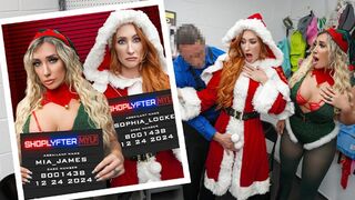 Mrs. Claus és tündérsegéd milfjei elcsábítanak, majd szenvedélyesen megleckéztetik őket