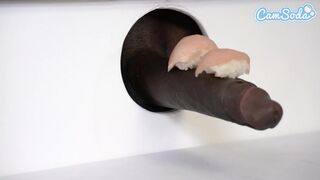 Óriás mellű leszbikus milf-ek forró sushi glory hole játéka nagy fekete farkas szopással és édes ázsiai tini kísérettel