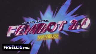 Alex Coal, a csábító fembot, felejthetetlen, szabadon elérhető masszázzsal kényezteti Brock Cooper-t